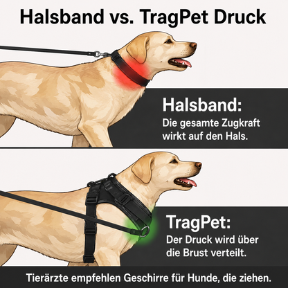 TragPet Anti-Zug Hundegeschirr