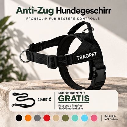 TragPet Anti-Zug Hundegeschirr